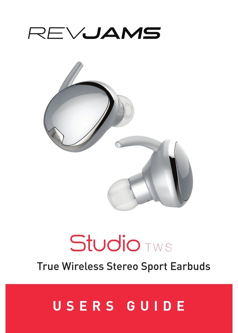 RevJams STUDIO TWS User manual RevJams STUDIO TWS User manual