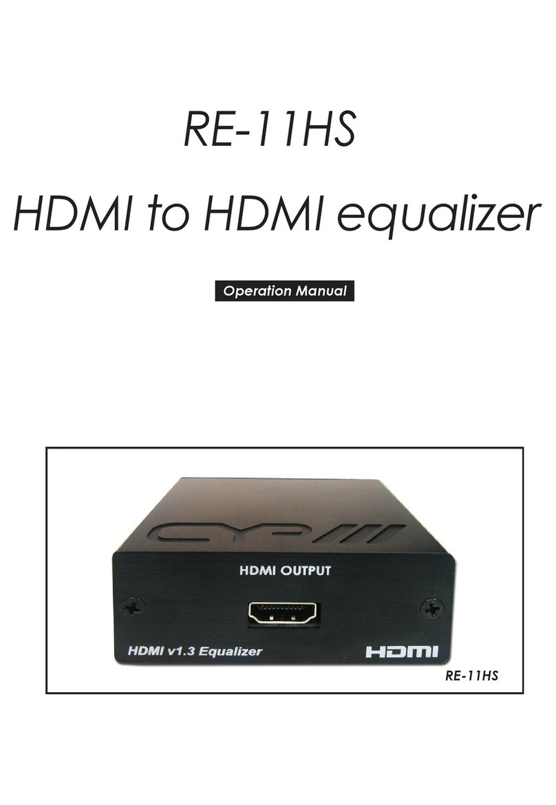 CYP RE-11HS User manual