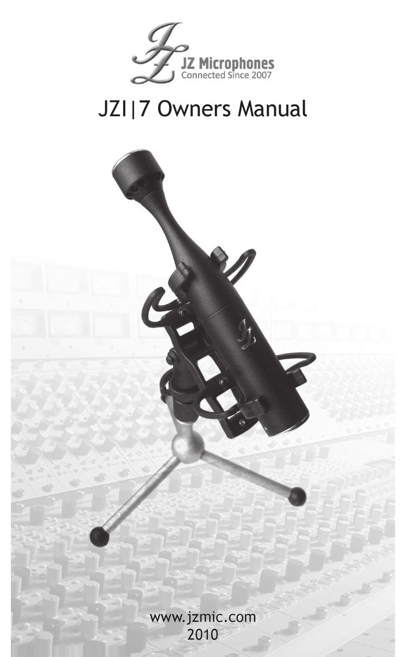 JZ Microphones JZI-7 owner's manual