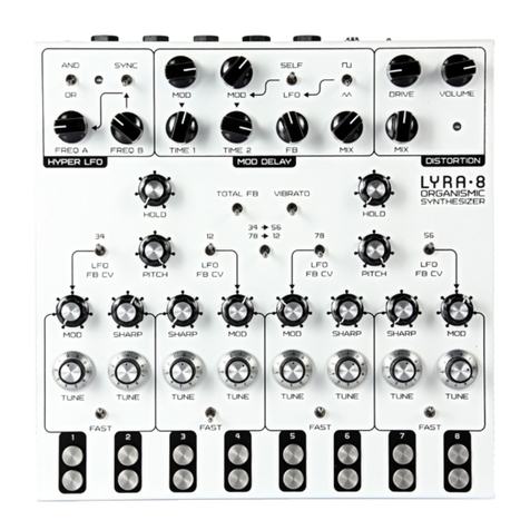 SOMA LYRA-8 user manual