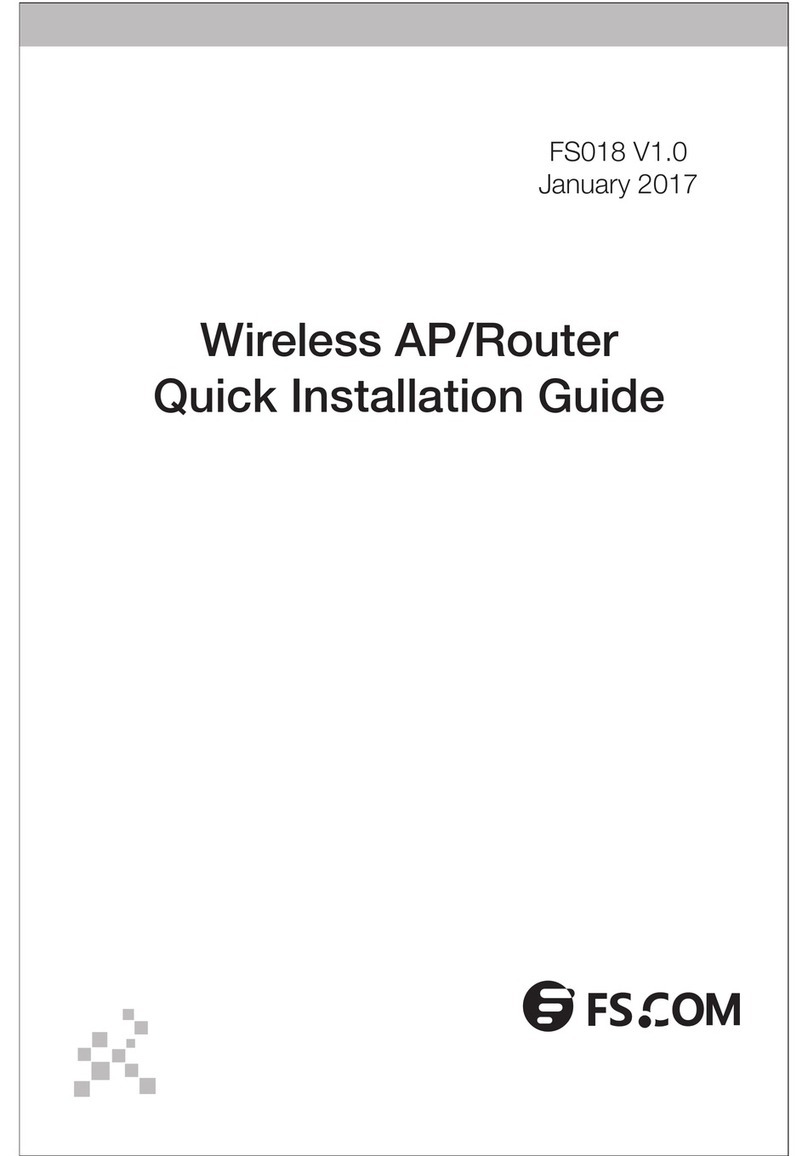 FS.COM FS018 Quick installation guide