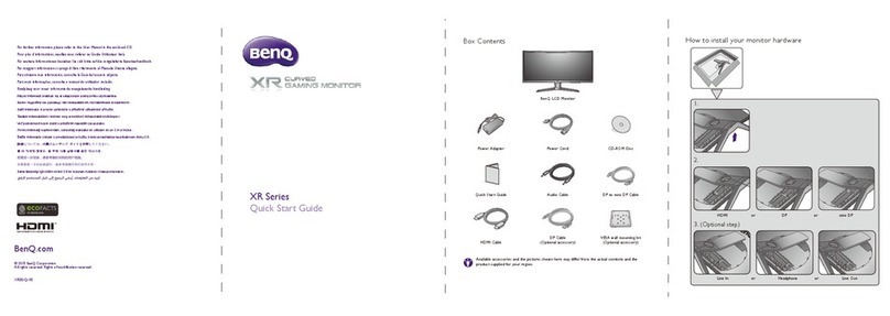 BenQ XR series User manual