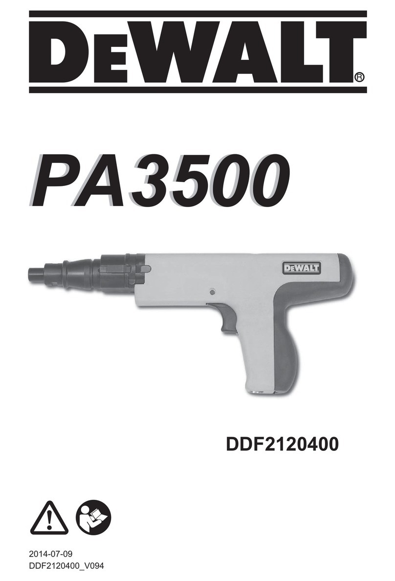 DeWalt DDF2120400 User manual