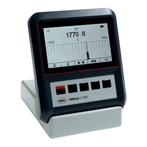 Mahr Millimar C 1200 User manual