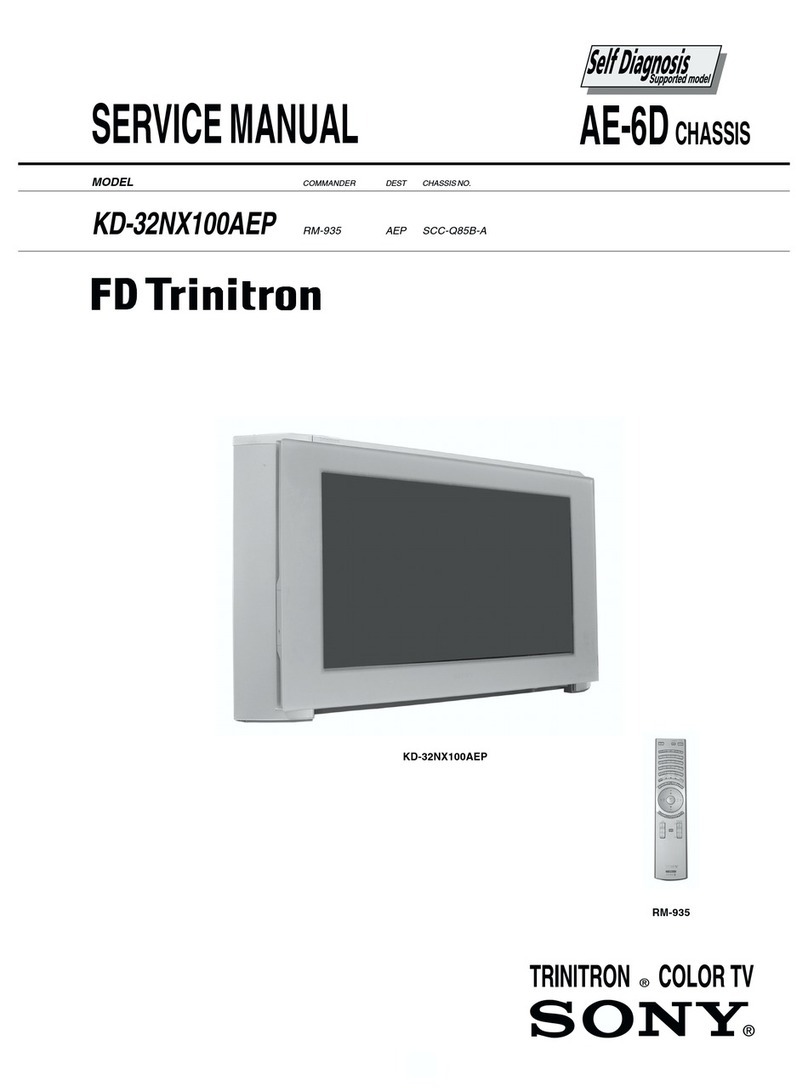 Sony KD-32NX100AEP Service manual