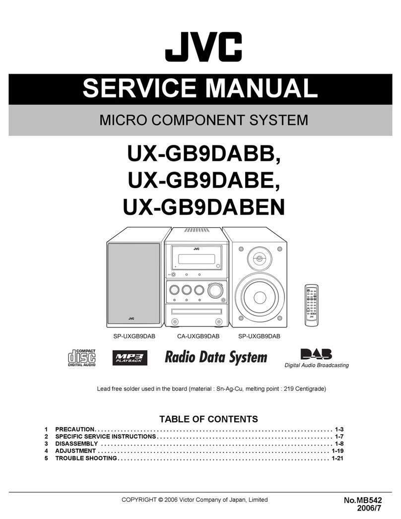 JVC UX-GB9DABB User manual