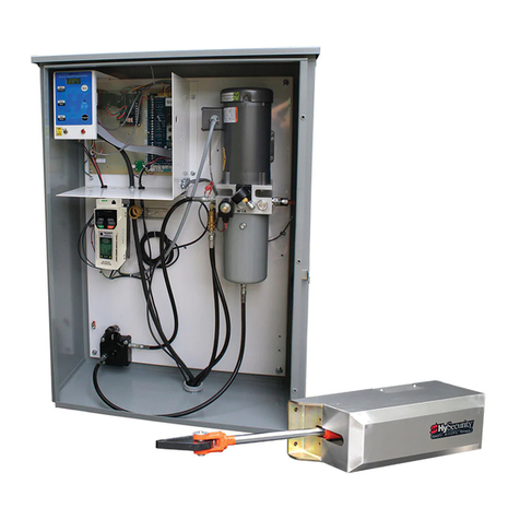 HySecurity HydraSwing 40 User manual