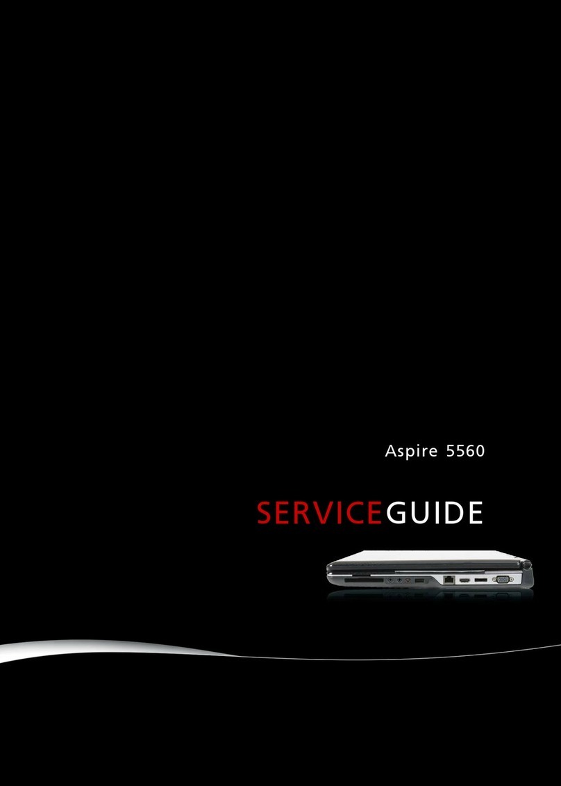 Acer Aspire 5560 User manual