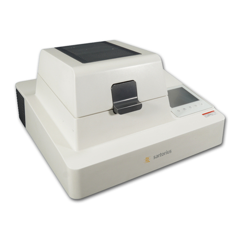 Sartorius LMA200PM operating instructions