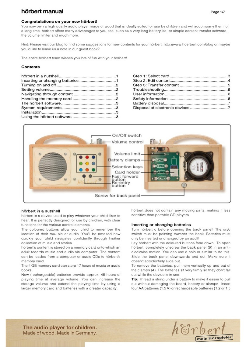 WINZKI Horbert manual
