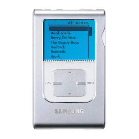 Samsung YEPP YH-920 manual