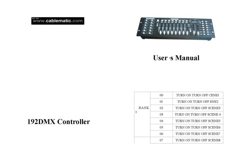 Cablematic 192DMX user manual