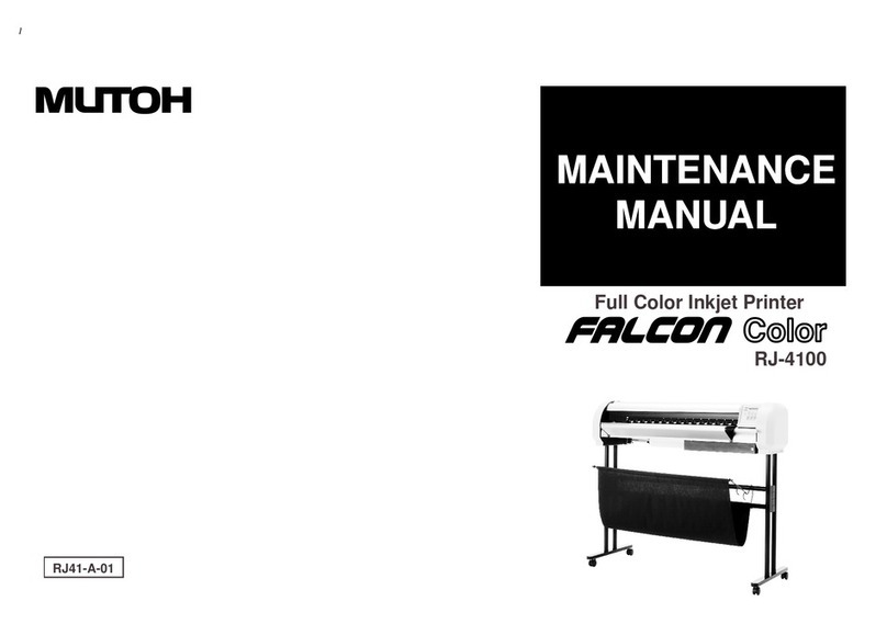 MUTOH Falcon RJ-4100 User manual