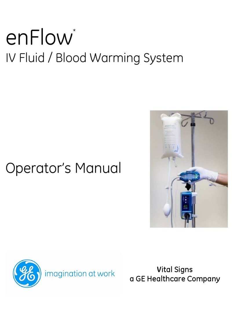 GE enFlow IV User manual