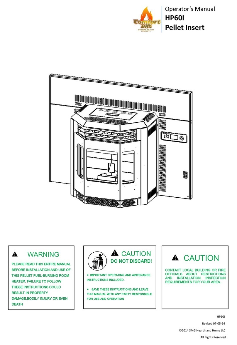 Comfort Bilt HP60I Operator's manual