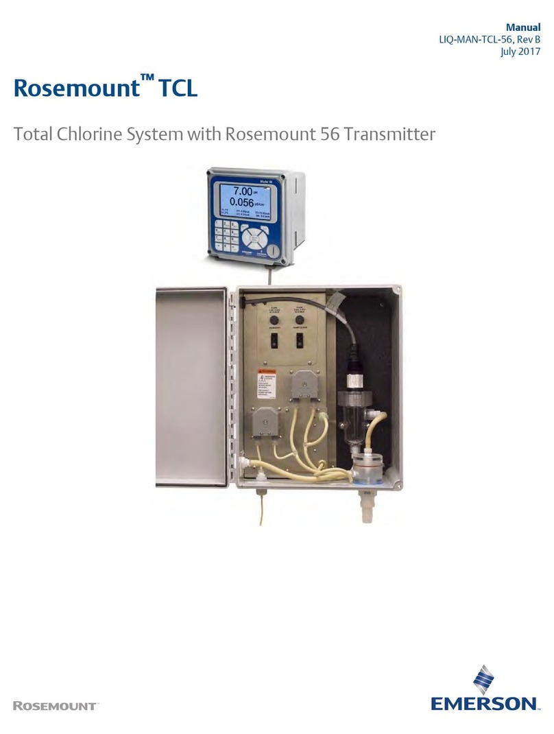 Emerson Rosemount TCL user manual