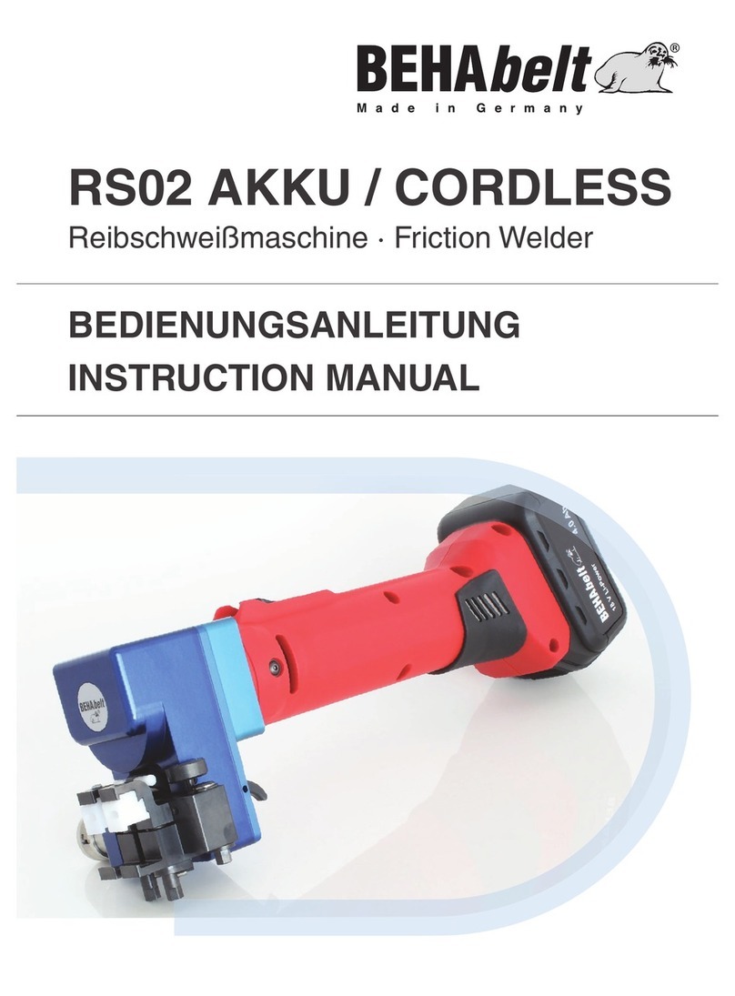 BEHABELT RS02 AKKU / CORDLESS instruction manual