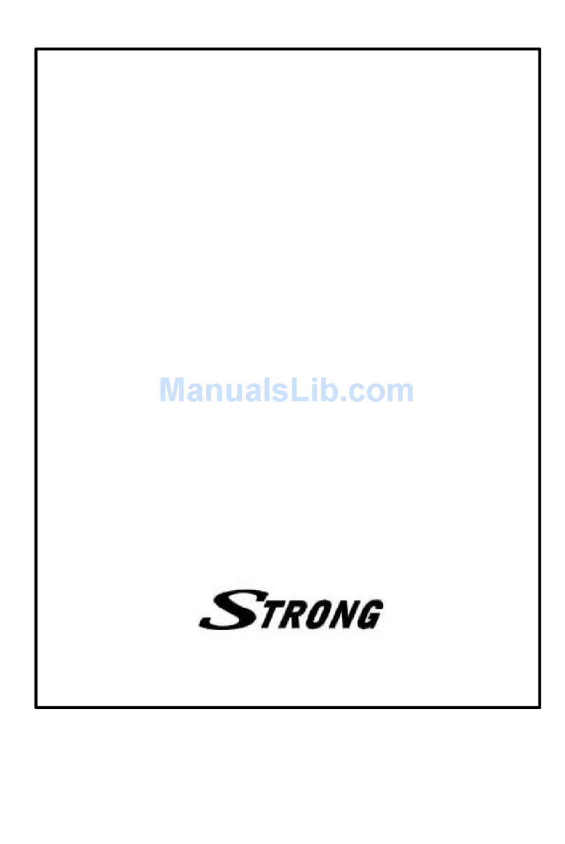Strong SRT4155Evolution Service manual
