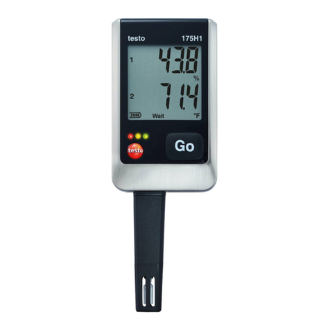 TESTO 175 instruction manual