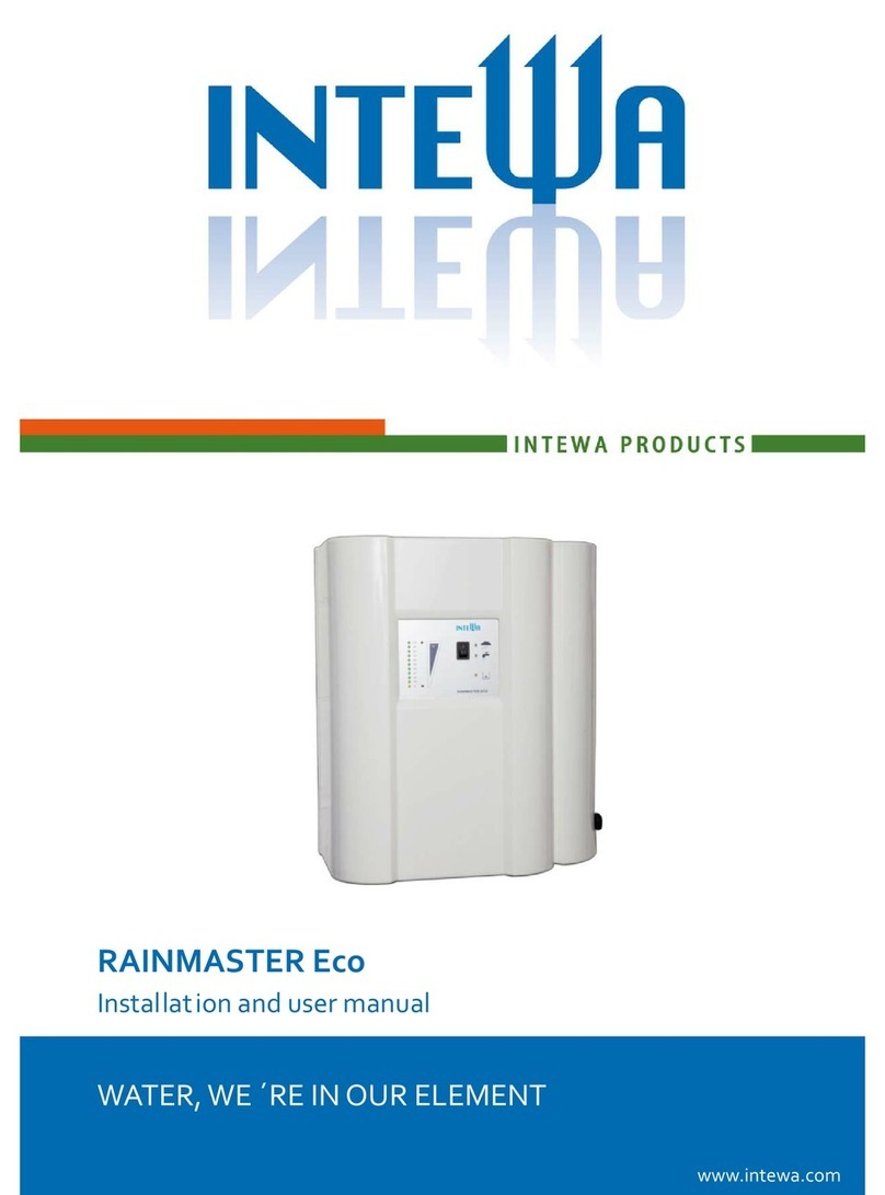 Intewa RAINMASTER Eco Installation and user manual