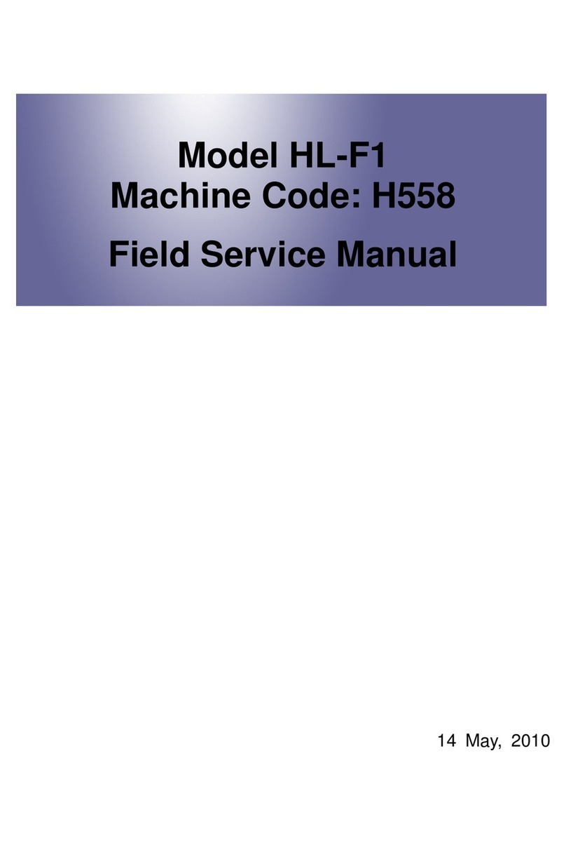 Ricoh HL-F1 Field service manual