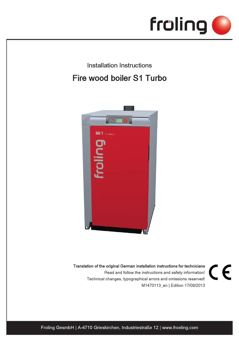Froling S1 Turbo User manual Froling S1 Turbo User manual