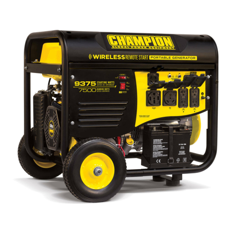 Champion 9375 System manual