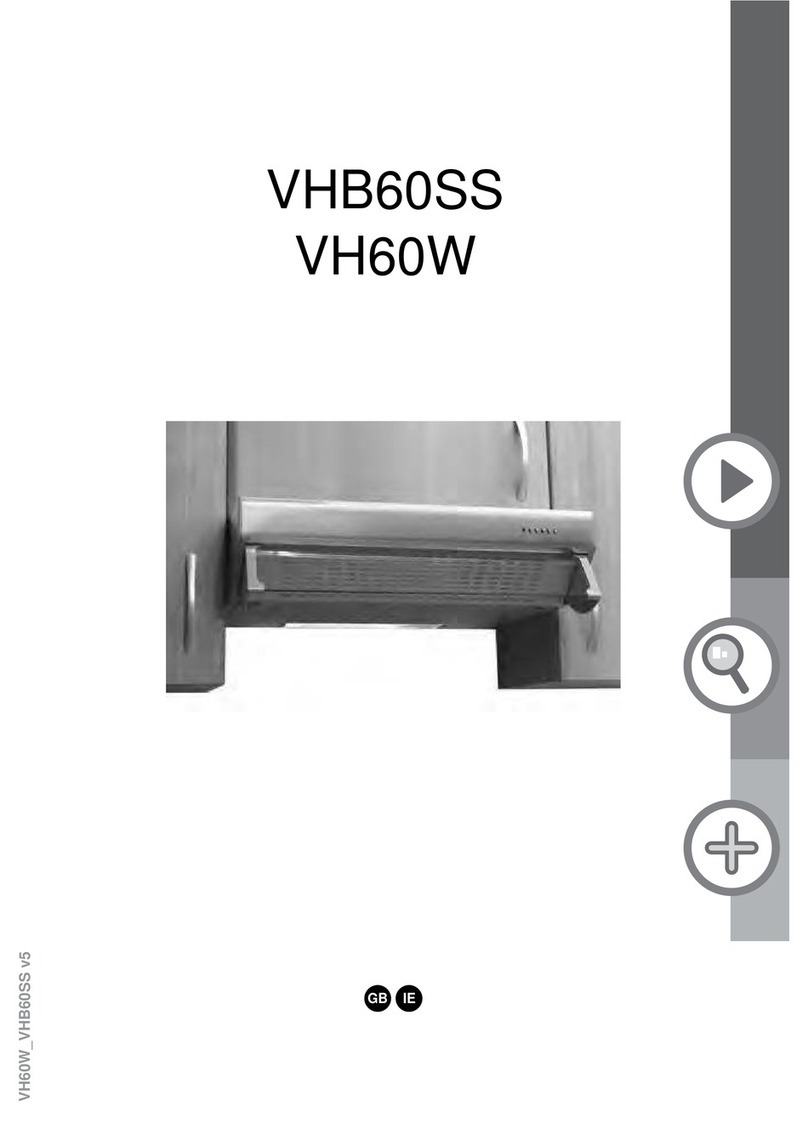 Cata VHB60SS User manual
