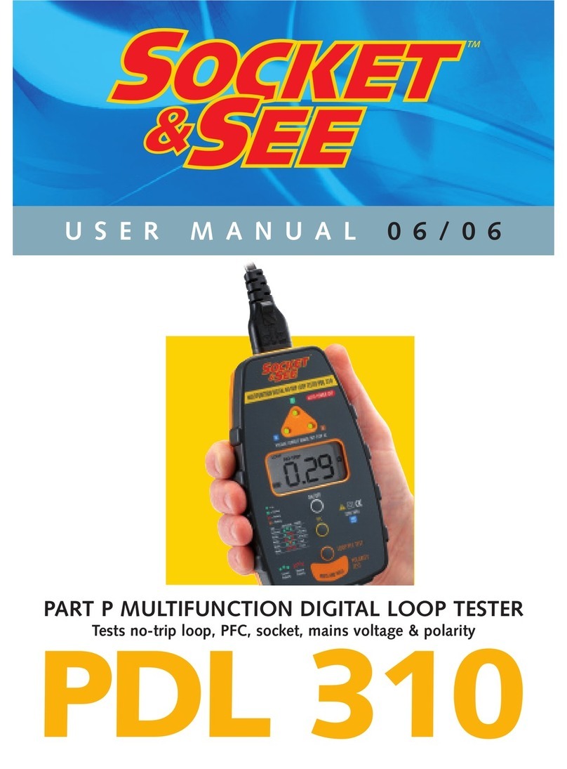 Socket & See PDL 310 User manual