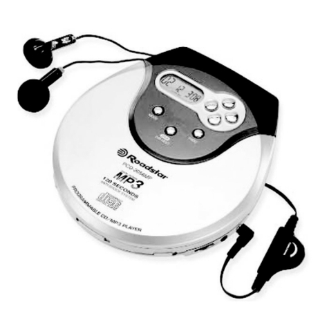 Roadstar PCD-3058 User manual