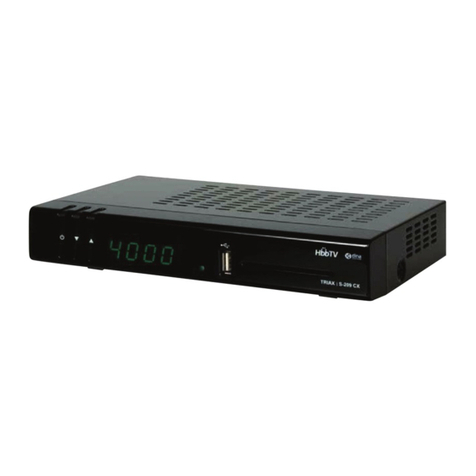 Triax S-209CX User manual