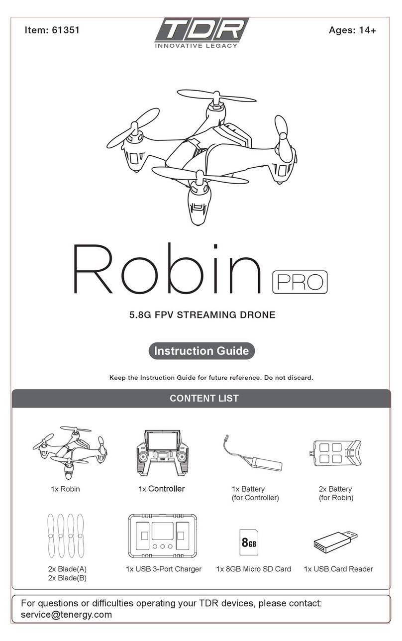 TDR ROBIN PRO Instruction guide