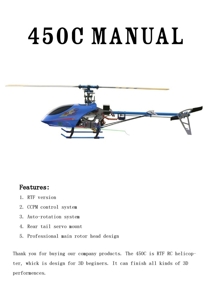 HongKong GuLang Model Technology 450C user manual