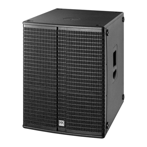 HK Audio L SUB 1500 A manual
