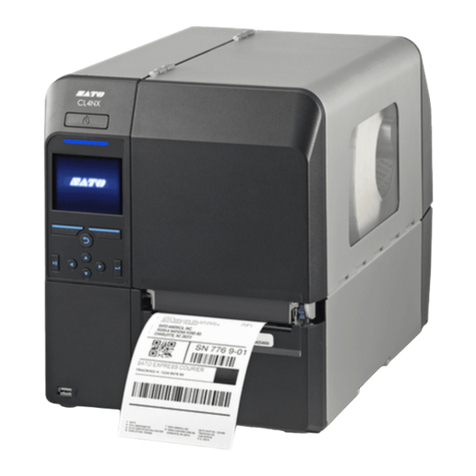 SATO CL4NX RIDF Operator's manual