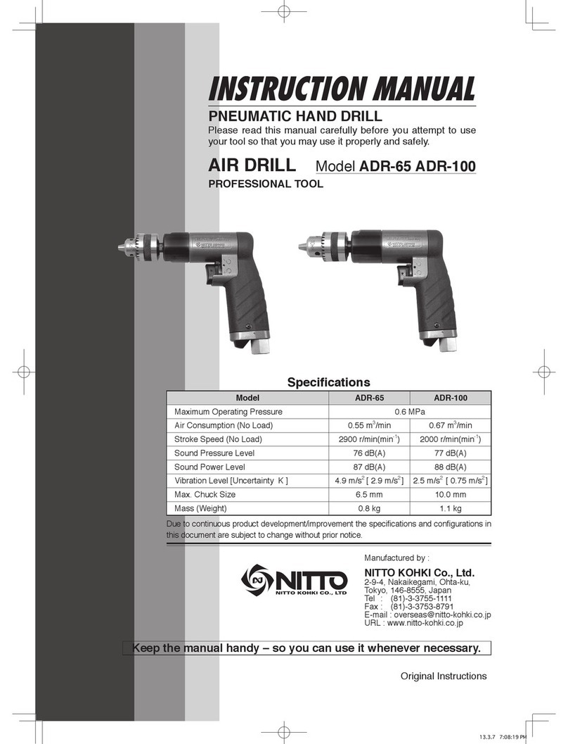 Nitto ADR-65 instruction manual
