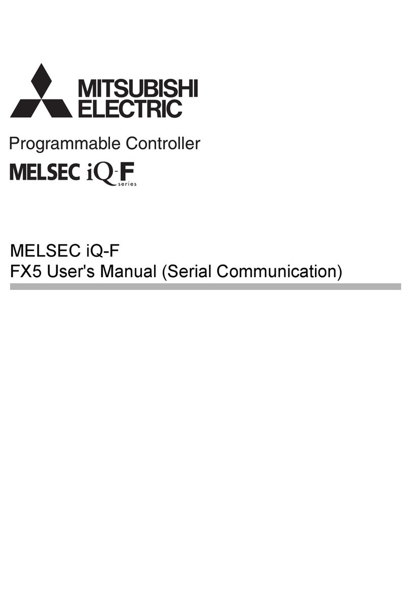 Mitsubishi MELSEC iQ-F FX5 series User manual