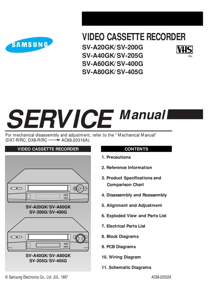 Samsung SV-A20GK User manual