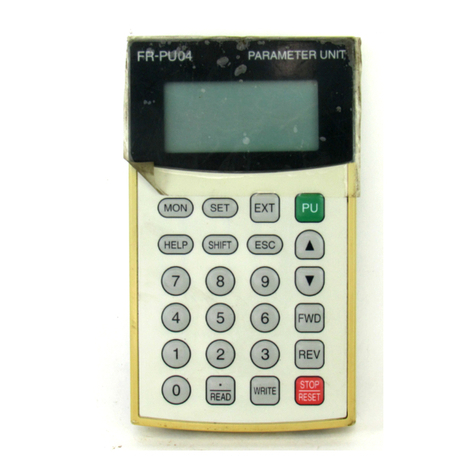 Mitsubishi Electric FR-PU04 User manual