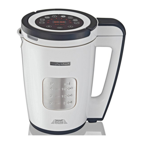 Morphy Richards Total Control instructions