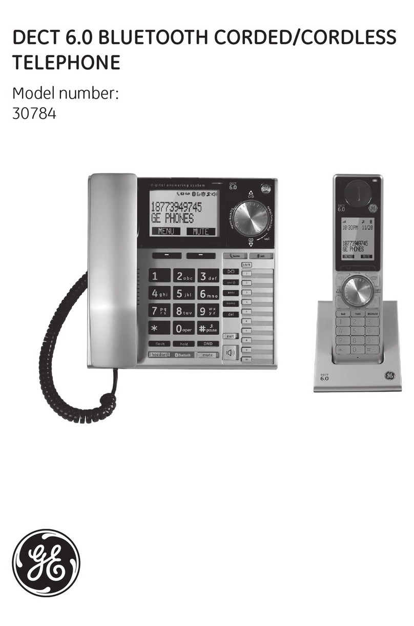 GE 30784 User manual