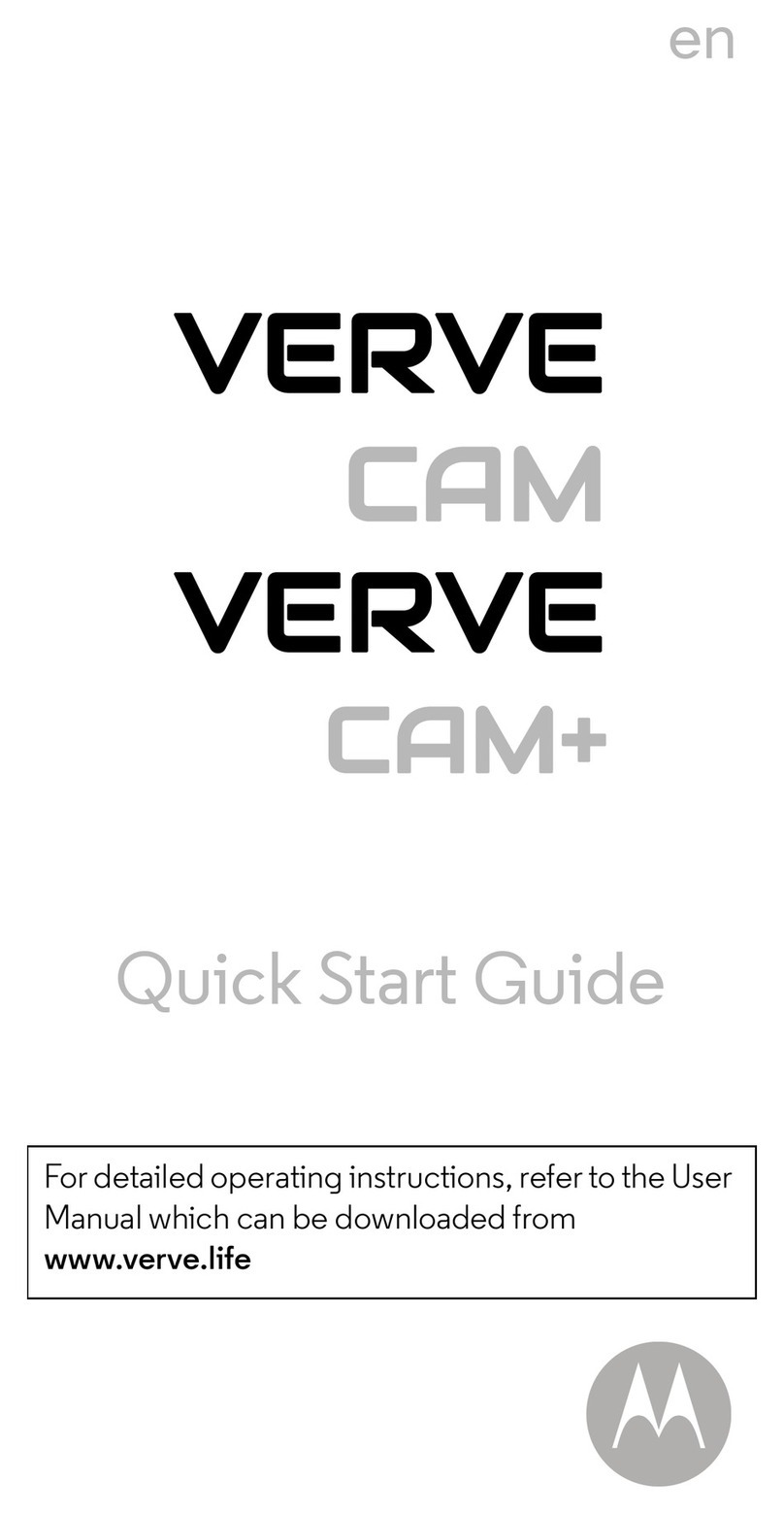 Motorola VERVE CAM User manual