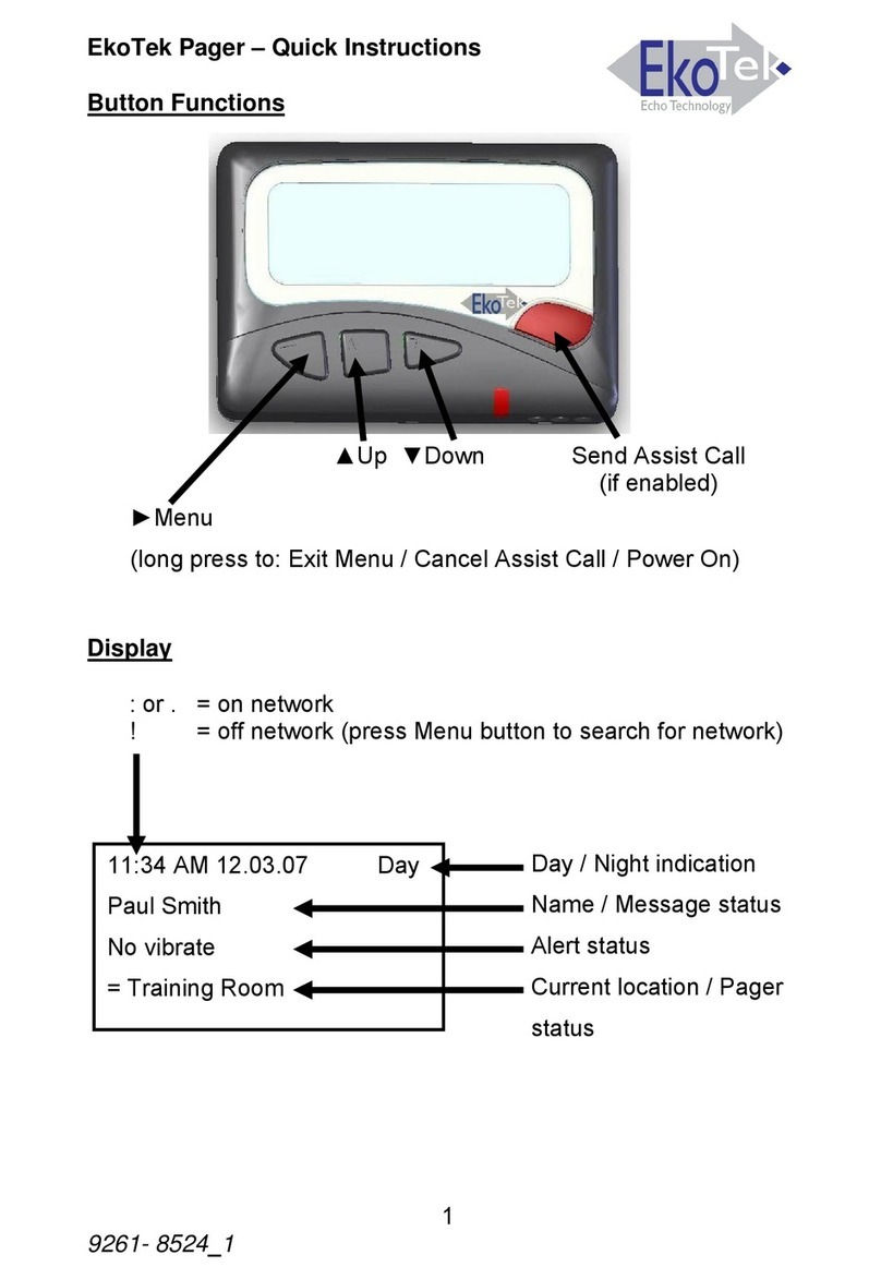 EKOTEK 2WPAG Quick instructions
