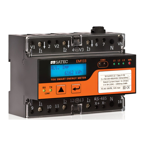 Satec EM132 User manual Satec EM132 User manual