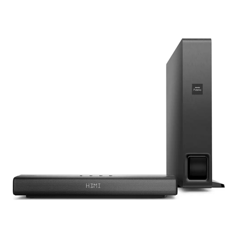 Philips Fidelio B1 User manual