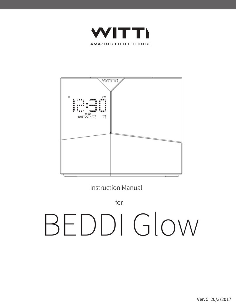 Witti BEDDI Glow instruction manual