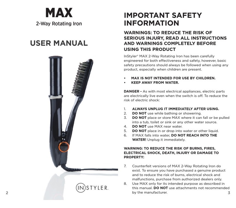 InStyler MAX user manual