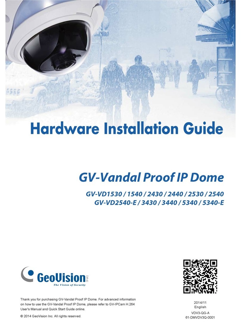GeoVision GV-VD1530 Hardware installation guide