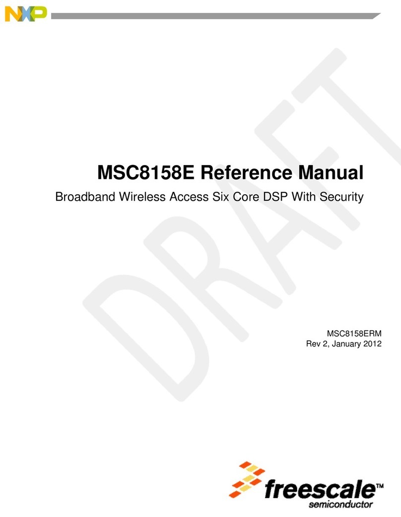 NXP Semiconductors MSC8158E Reference manual
