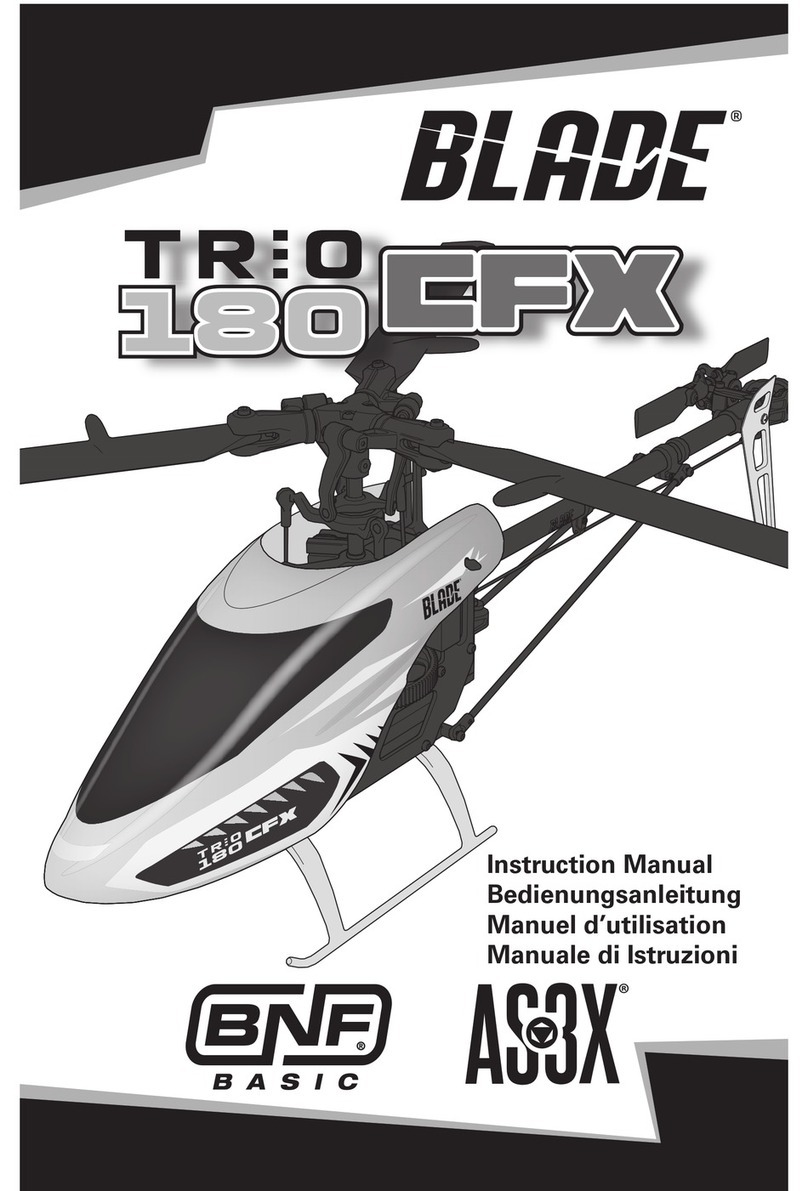Horizon Hobby BLADE TRIO 180 CFX instruction manual
